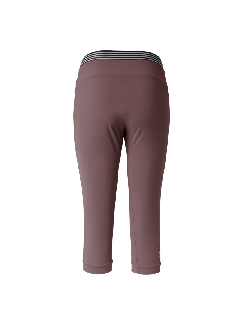 Martini Sportswear - Hillclimb Capri Pants W - Dreiviertel Hose in clay - Rückansicht - Damen