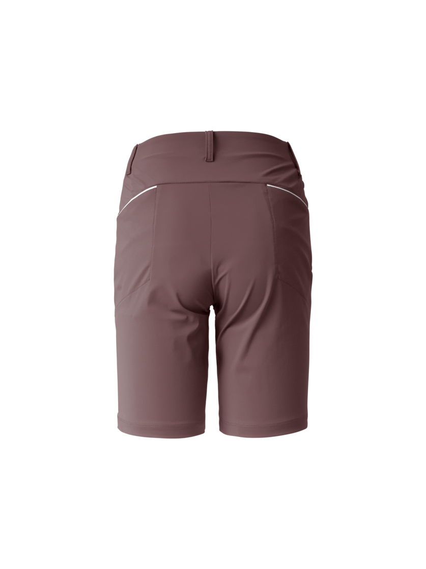 Martini Sportswear - Alpmate Sonic Shorts W - Shorts in clay - vista posteriore - Donna