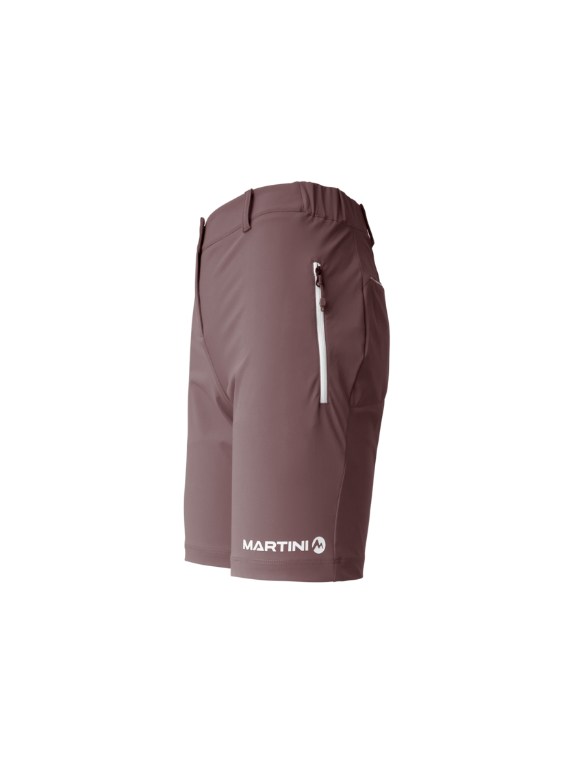Martini Sportswear - Alpmate Sonic Shorts W - Shorts in clay - vista laterale - Donna
