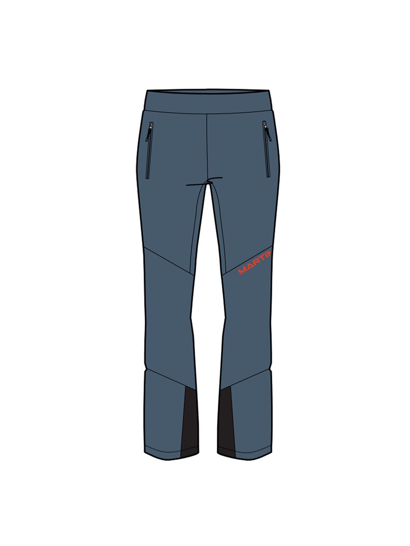 Martini Sportswear - Wildtrack 2 Pants W - Pantaloni lunghi in dark blue - vista frontale - Donna