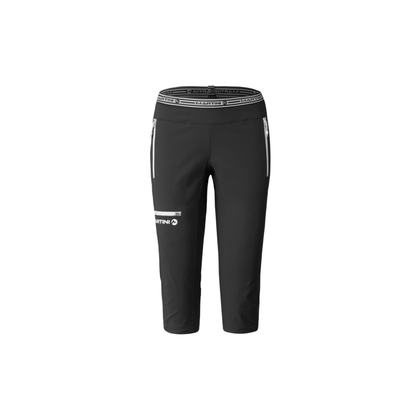 Martini Sportswear - Via Capri Pants W - Dreiviertel Hose in black - Vorderansicht - Damen