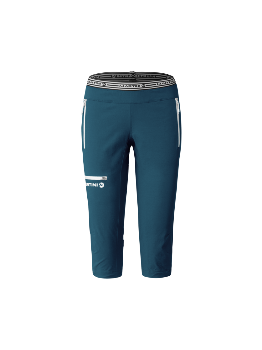 Martini Sportswear - Via Capri Pants W - Dreiviertel Hose in poseidon - Vorderansicht - Damen
