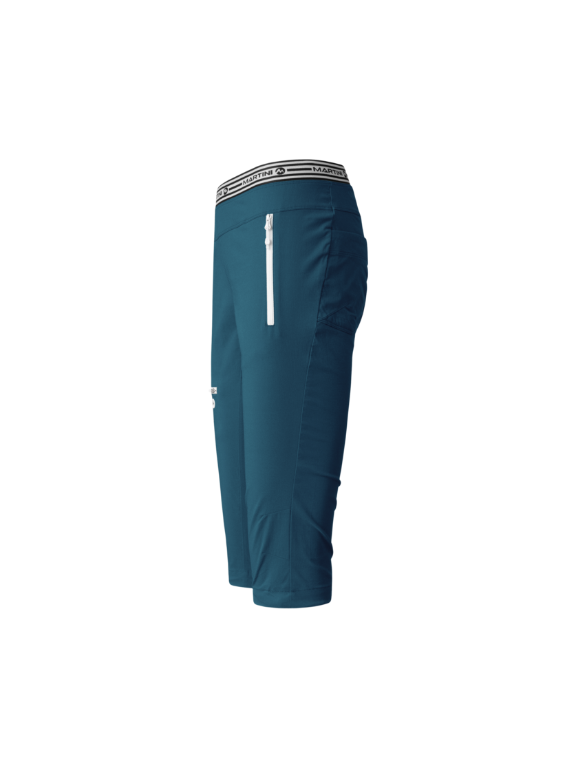 Martini Sportswear - Via Capri Pants W - Dreiviertel Hose in poseidon - Seitenansicht - Damen