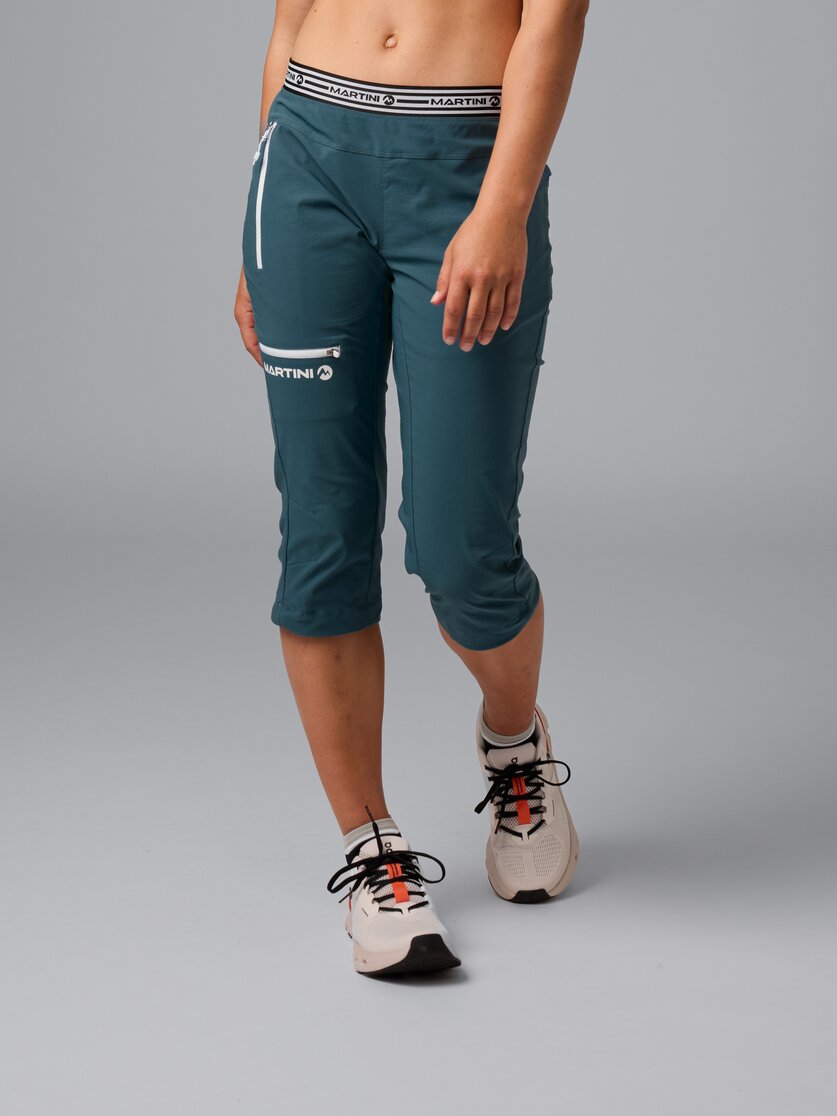 Martini Sportswear - Via Capri Pants W - Dreiviertel Hose in black - Vorderansicht Model - Damen