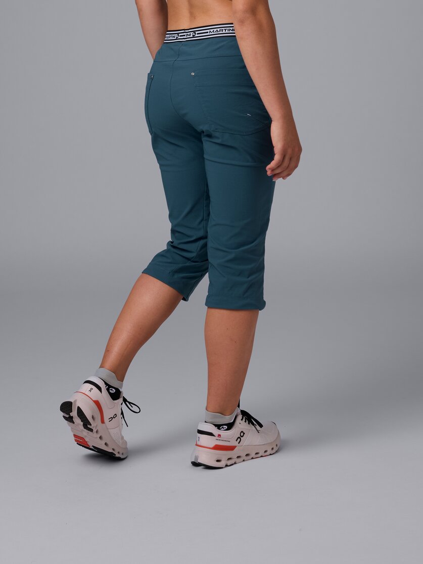 Martini Sportswear - Via Capri Pants W - Dreiviertel Hose in black - Rückansicht Model - Damen