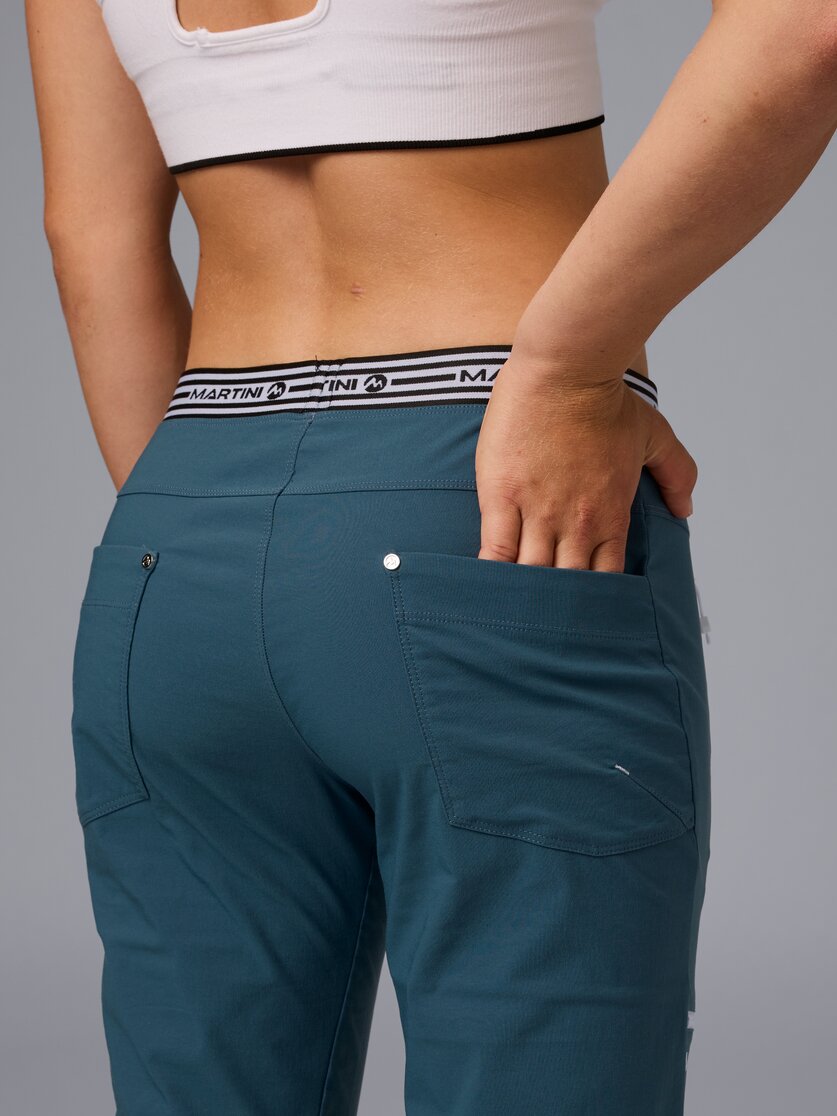Martini Sportswear - Via Capri Pants W - Dreiviertel Hose in black - Detail 4 - Damen