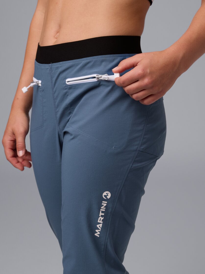 Martini Sportswear - Via Pants W - Lange Hosen in black - Detail 1 - Damen