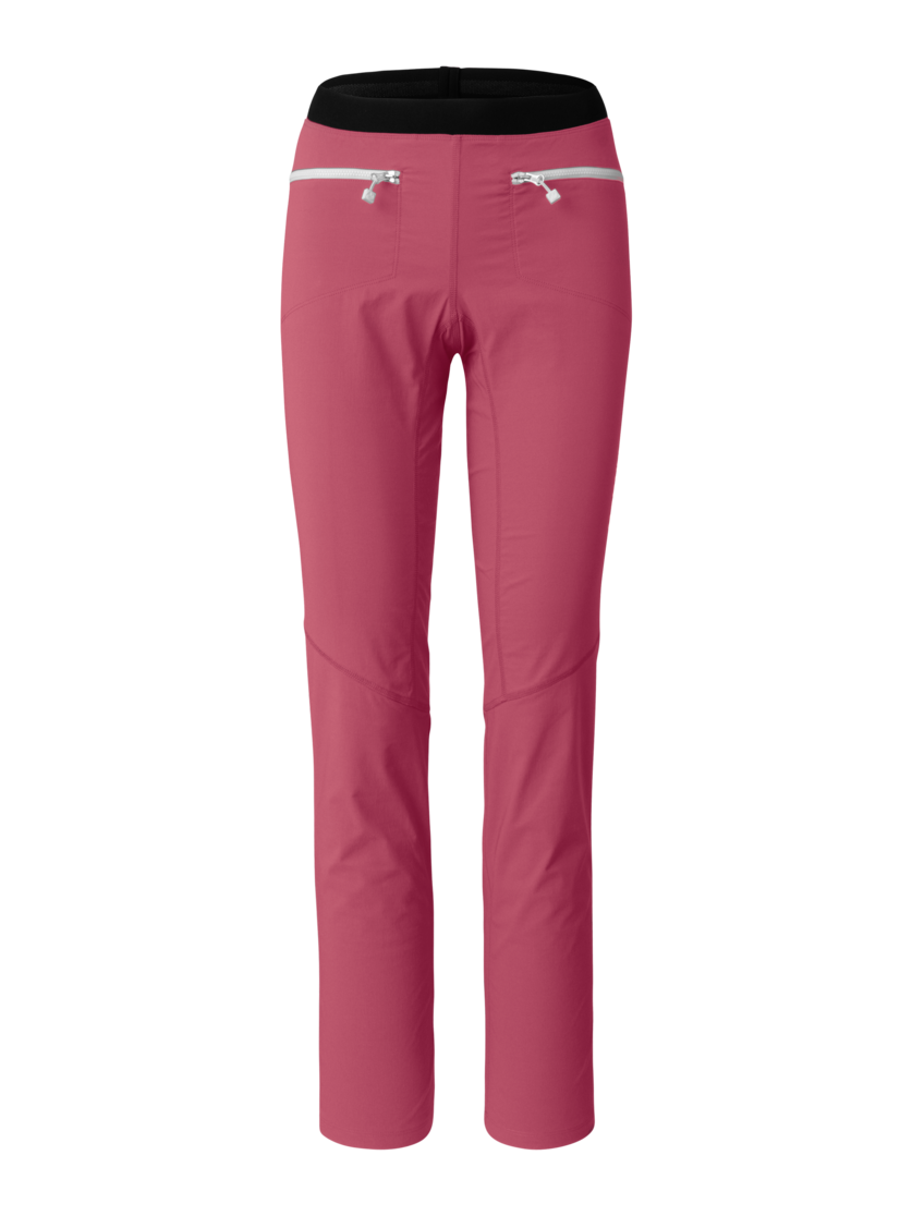 Martini Sportswear - Via Pants W - Long pants in blossom - front view - Women
