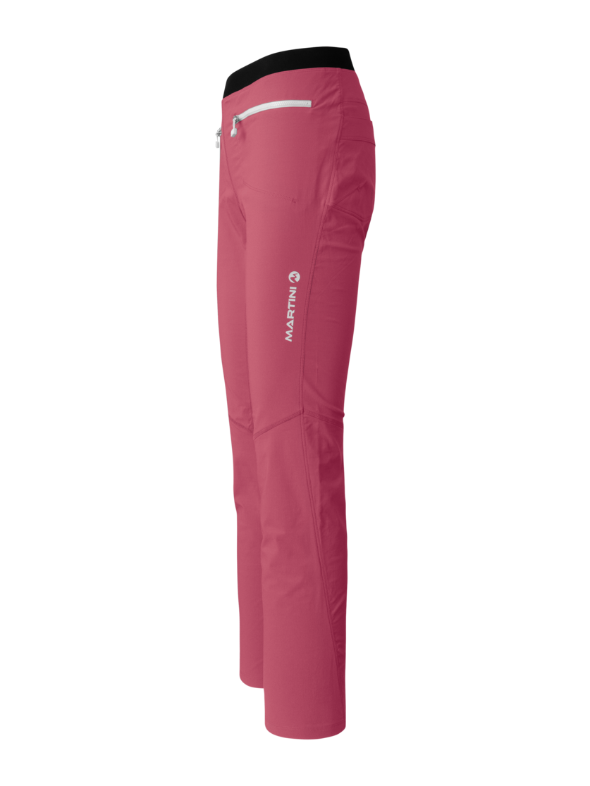Martini Sportswear - Via Pants W - Long pants in blossom - side view - Women