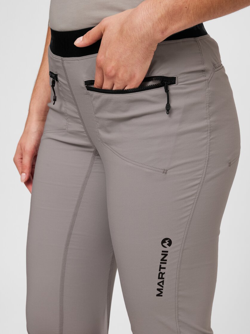 Martini Sportswear - Via Pants W - Long pants in black - Detail 1 - Women