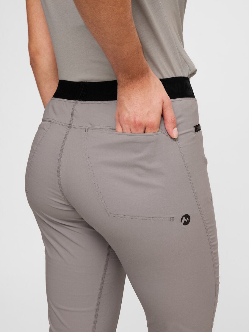 Martini Sportswear - Via Pants W - Long pants in black - Detail 3 - Women