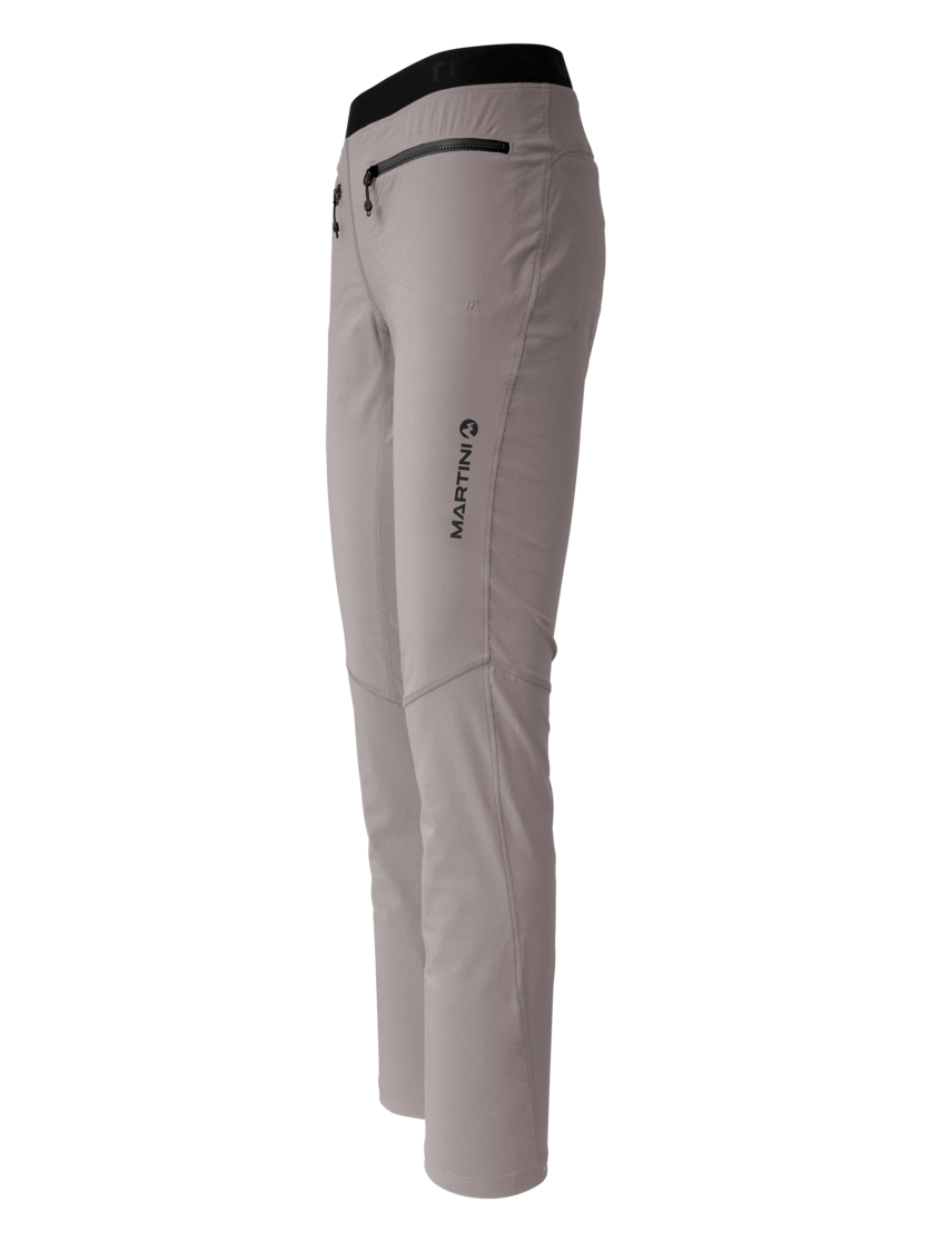 Martini Sportswear - Via Pants W - Lange Hosen in ash - Seitenansicht - Damen