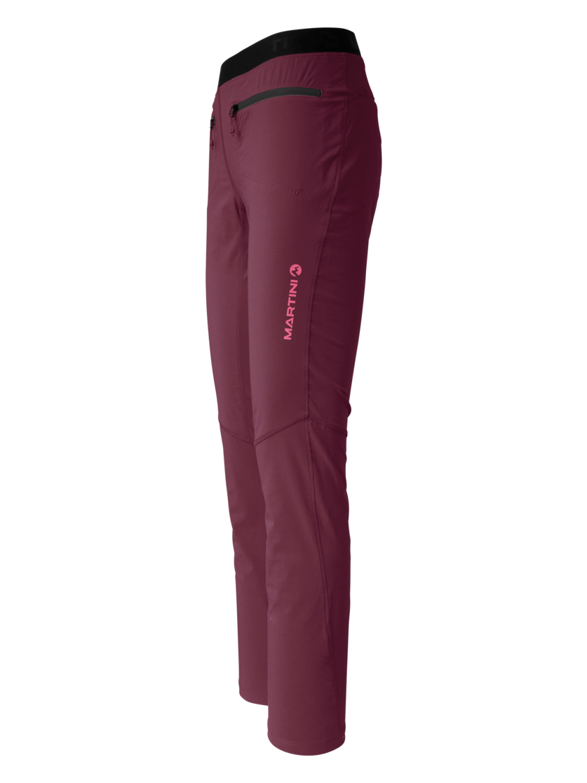 Martini Sportswear - Via Pants W - Long pants in plume - side view - Women