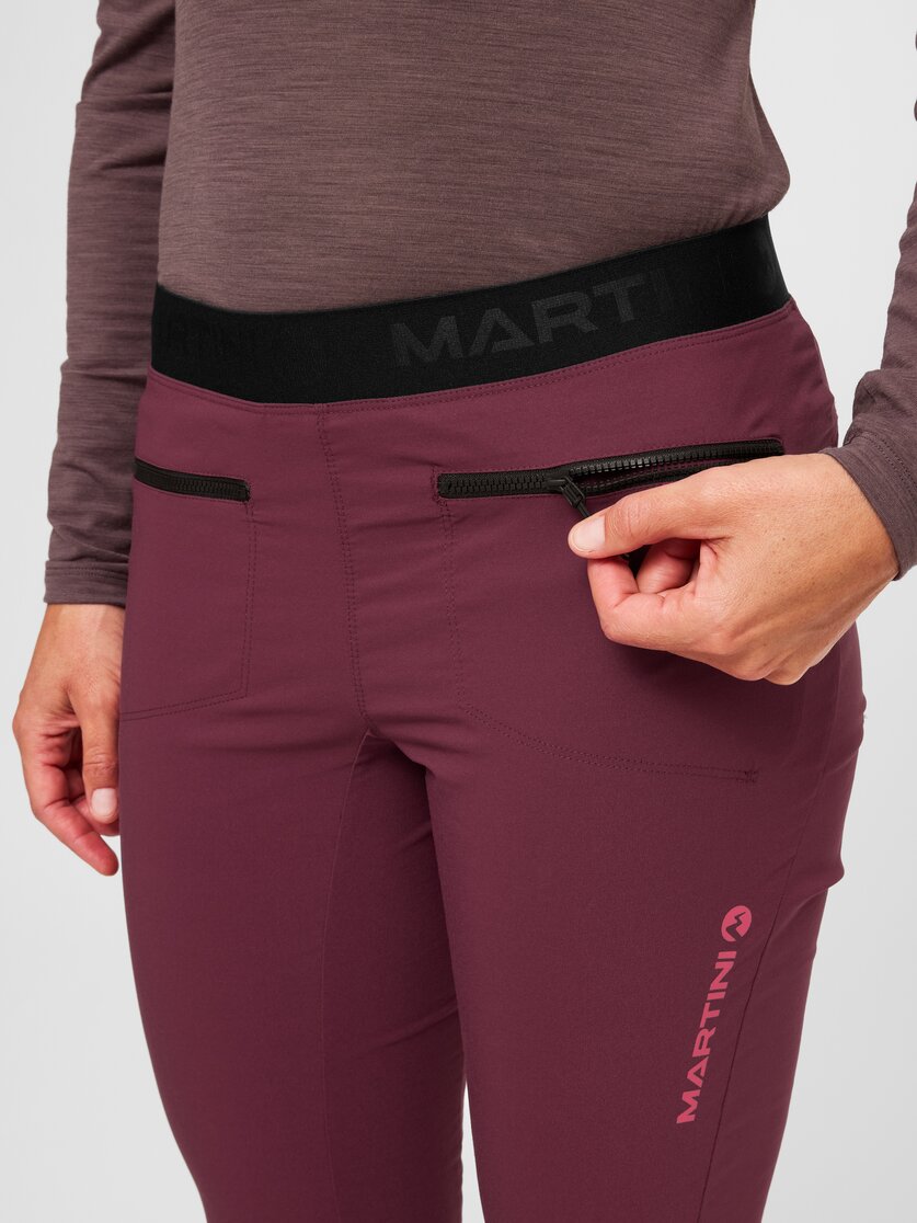Martini Sportswear - Via Capri Pants W - Dreiviertel Hose in black-white - Detail 1 - Damen
