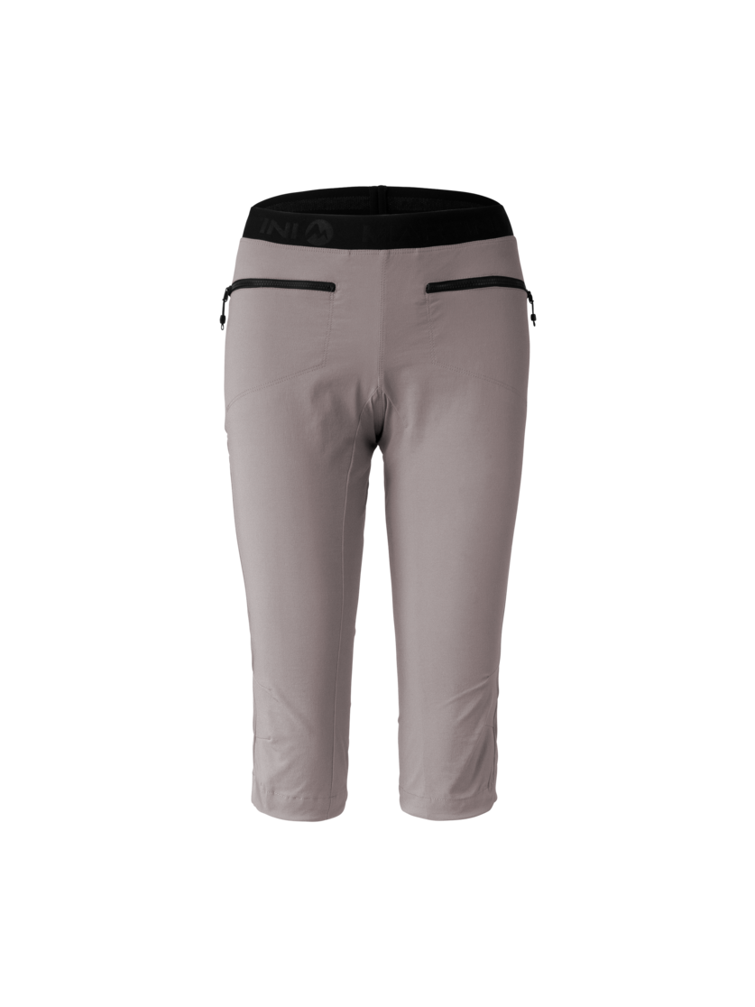 Martini Sportswear - Via Capri Pants W - Dreiviertel Hose in ash-black - Vorderansicht - Damen