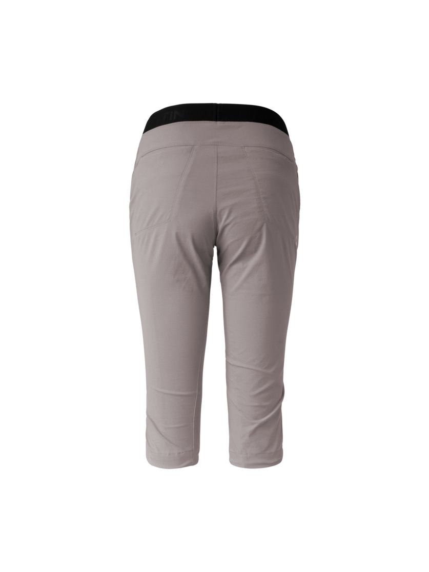 Martini Sportswear - Via Capri Pants W - Dreiviertel Hose in ash-black - Rückansicht - Damen