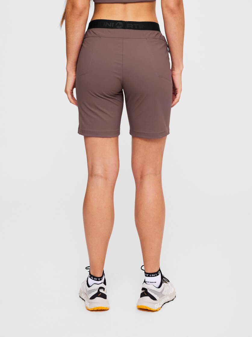 Martini Sportswear - Via Shorts W - Kurze Hosen in black-white - Rückansicht Model - Damen