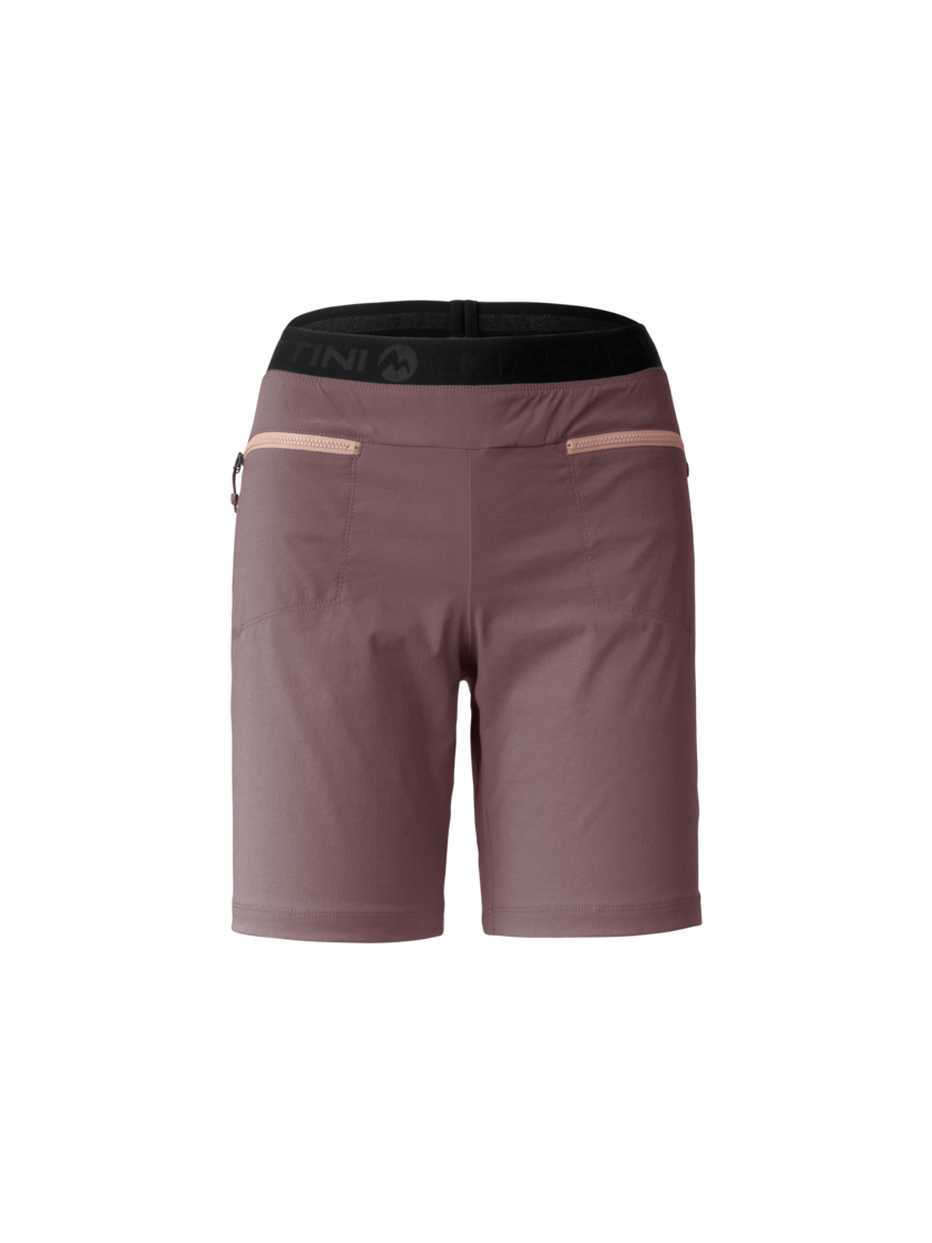 Martini Sportswear - Via Shorts W - Kurze Hosen in clay-terrafina - Vorderansicht - Damen