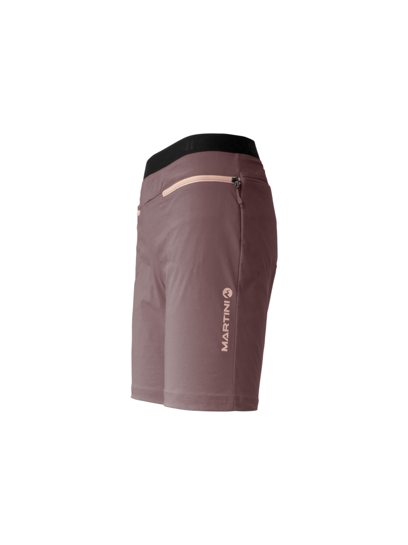 Martini Sportswear - Via Shorts W - Kurze Hosen in clay-terrafina - Seitenansicht - Damen