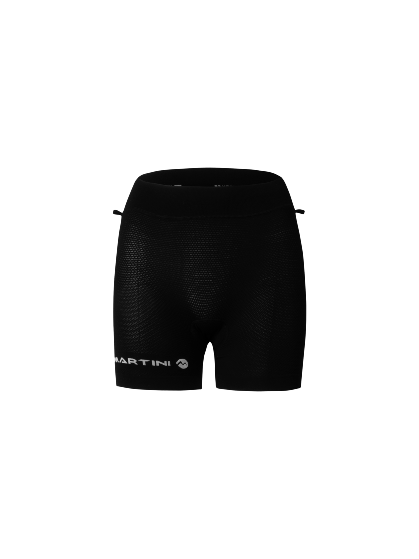 Martini Sportswear - Flowtrail Clip In Shorts W - Kurze Hosen in black - Vorderansicht - Damen
