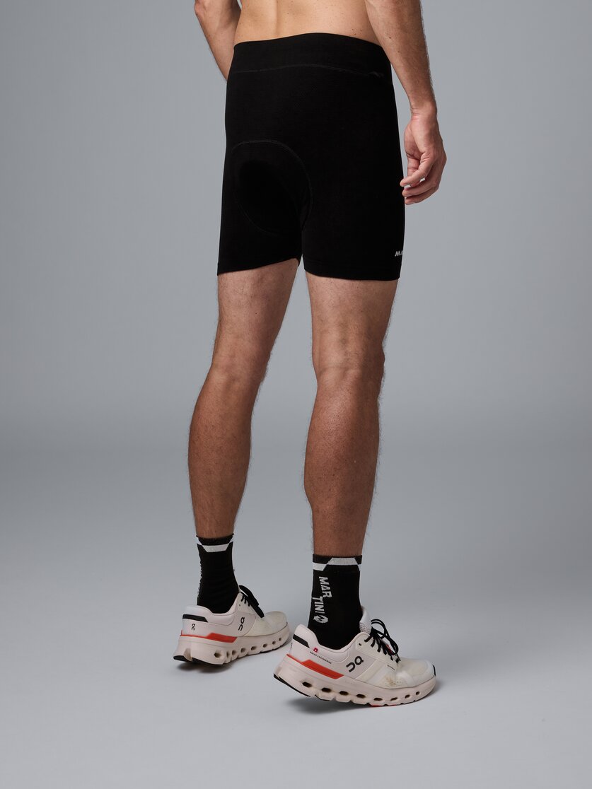 Martini Sportswear - Flowtrail Clip In Shorts M - Kurze Hosen in black - Rückansicht Model - Herren
