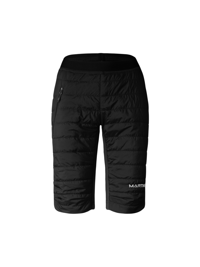 Martini Sportswear - Argon Padded Shorts Primaloft® W - Thermoshorts in black - Vorderansicht - Damen