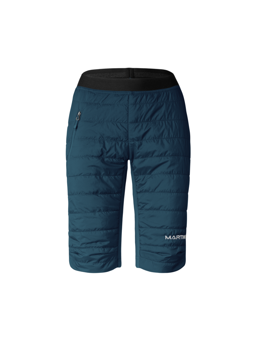 Martini Sportswear - Argon Padded Shorts Primaloft® W - Thermoshorts in poseidon - Vorderansicht - Damen