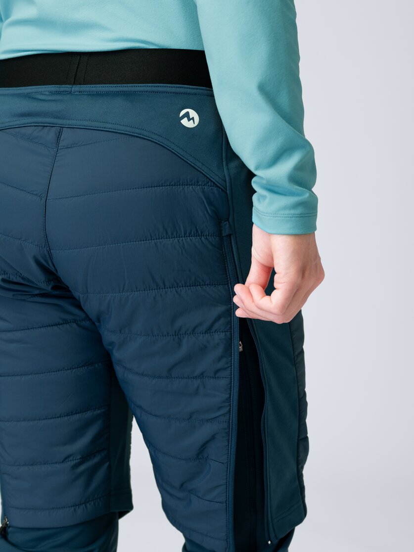 Martini Sportswear - Argon Padded Shorts Primaloft® W - Thermoshorts in poseidon - Detail 2 - Damen