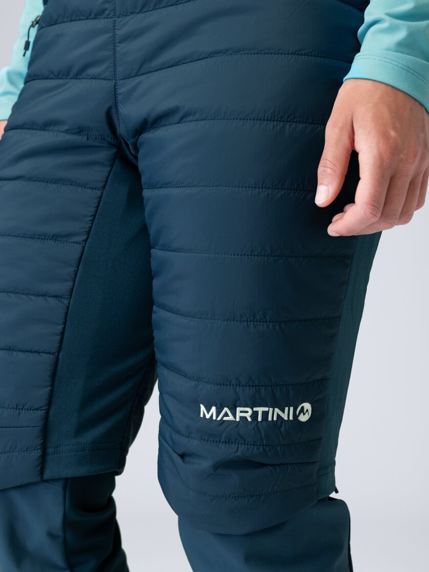Martini Sportswear - Argon Padded Shorts Primaloft® W - Thermoshorts in poseidon - Detail 3 - Damen