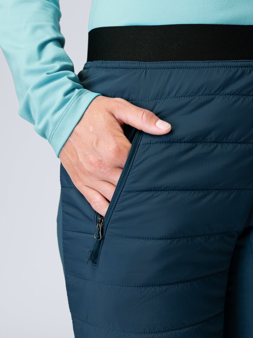 Martini Sportswear - Argon Padded Shorts Primaloft® W - Thermoshorts in poseidon - Detail 4 - Damen