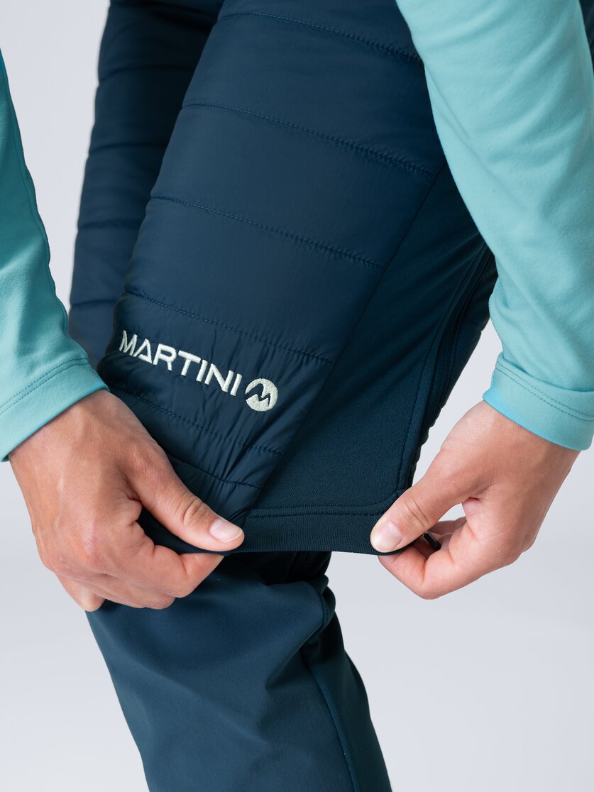 Martini Sportswear - Argon Padded Shorts Primaloft® W - Thermoshorts in poseidon - Detail 6 - Damen