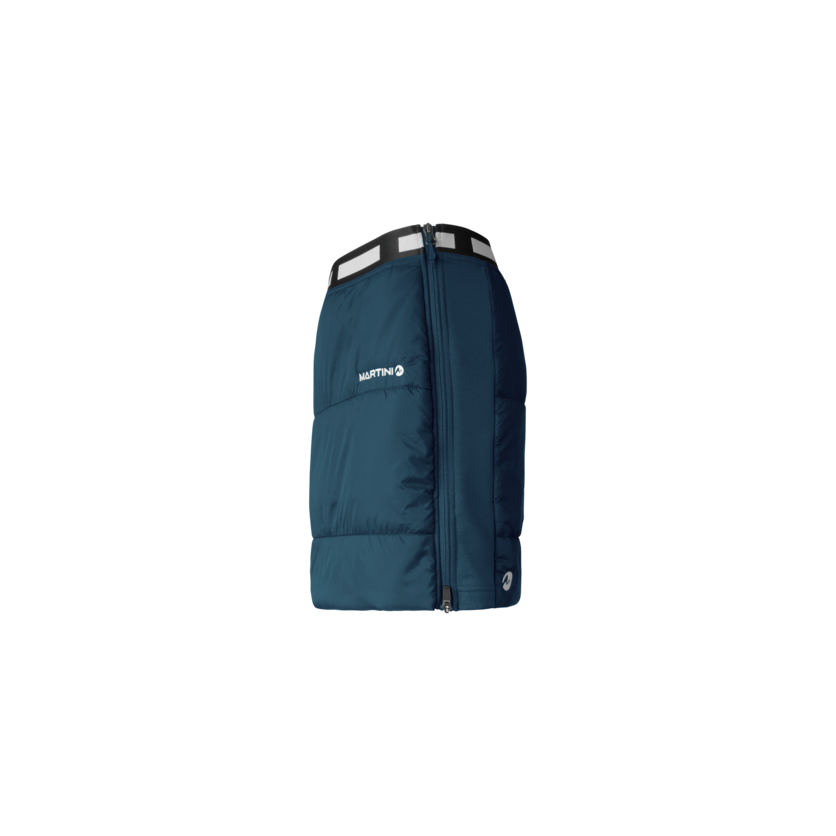Martini Sportswear - Desire Padded Skirt Primaloft® W - Insulated skirts in poseidon - side view - Women