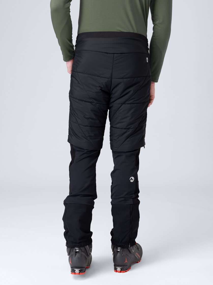 Martini Sportswear - Argon Padded Shorts Primaloft® M - Thermoshorts in mosstone - Rückansicht Model - Herren