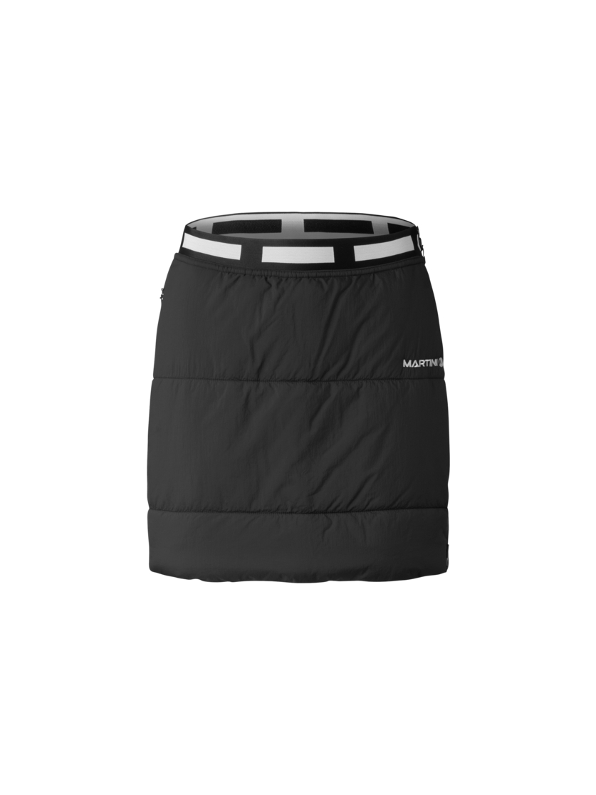 Martini Sportswear - Desire Padded Skirt Primaloft®W - Gonne termici in black - vista frontale - Donna
