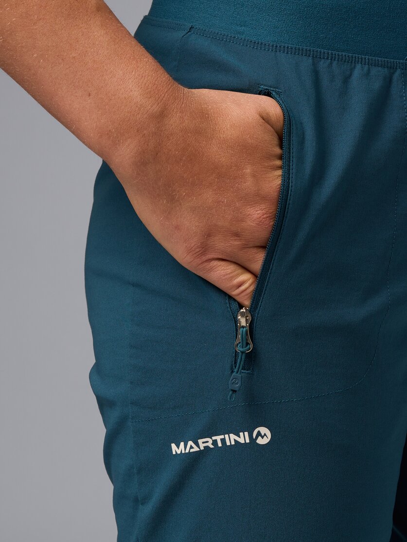 Martini Sportswear - Hillclimb Pants W - Lange Hosen in black - Detail 1 - Damen