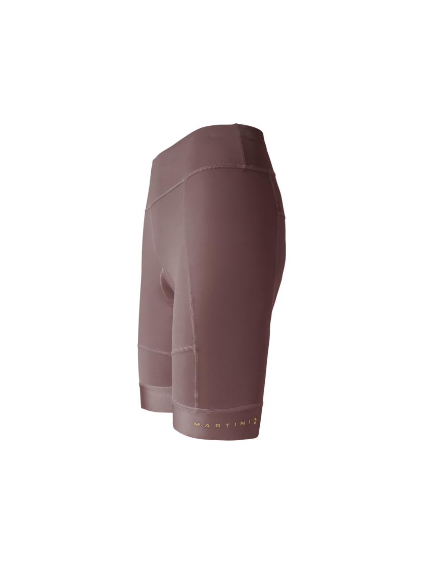 Martini Sportswear - Velox Bike Tights W - Shorts in clay - side view - Women