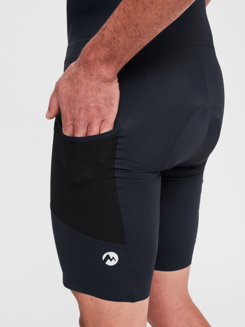 Martini Sportswear - Velox BIB M - Shorts in true navy-black - Detail 1 - Men