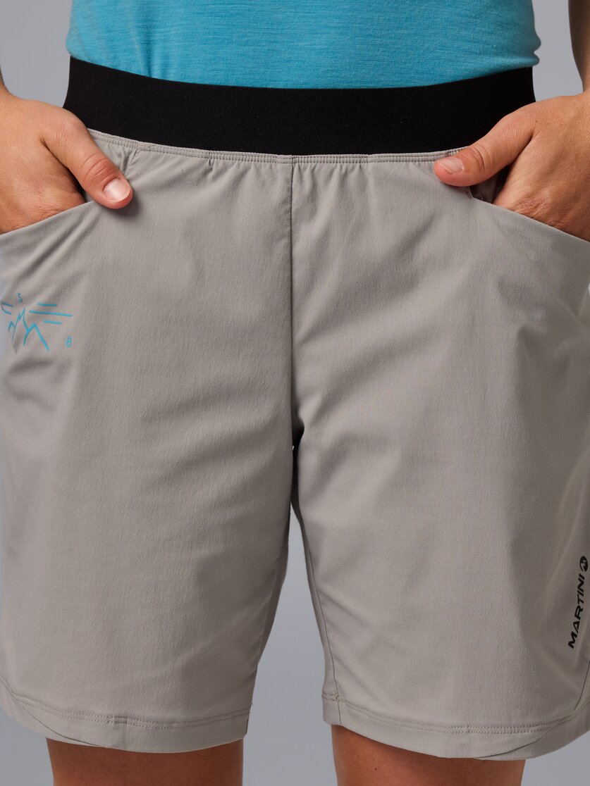 Martini Sportswear - Alpmate Shorts W - Kurze Hosen in black-white - Detail 1 - Damen