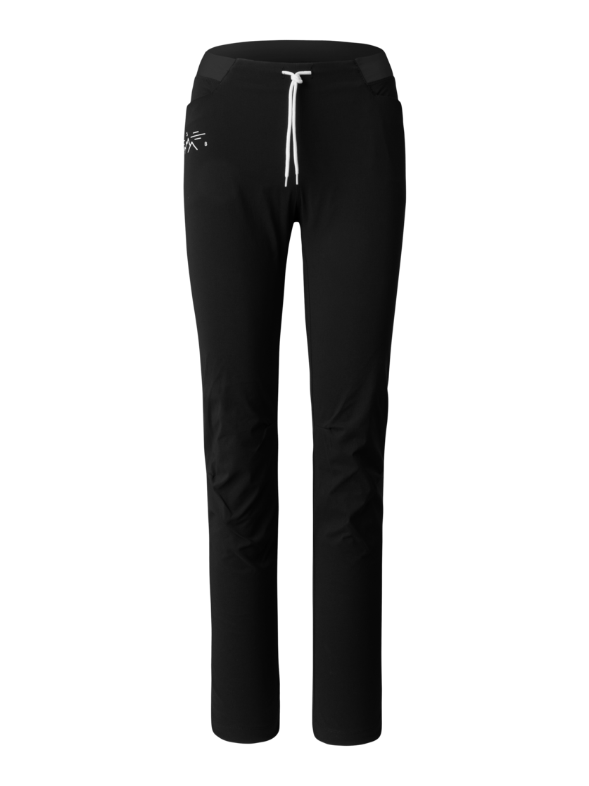 Martini Sportswear - Alpmate Pants W - Lange Hosen in black-white - Vorderansicht - Damen