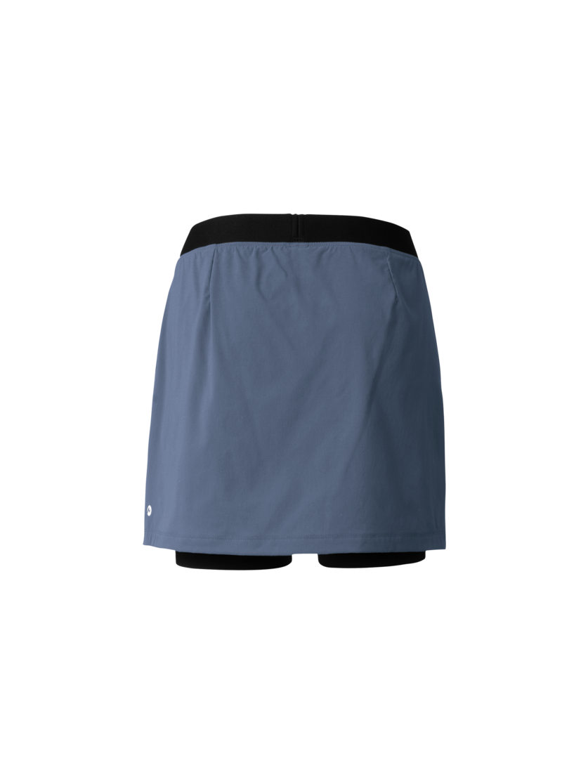 Martini Sportswear - Hillclimb Skirt W - Gonne in dark blue - vista posteriore - Donna
