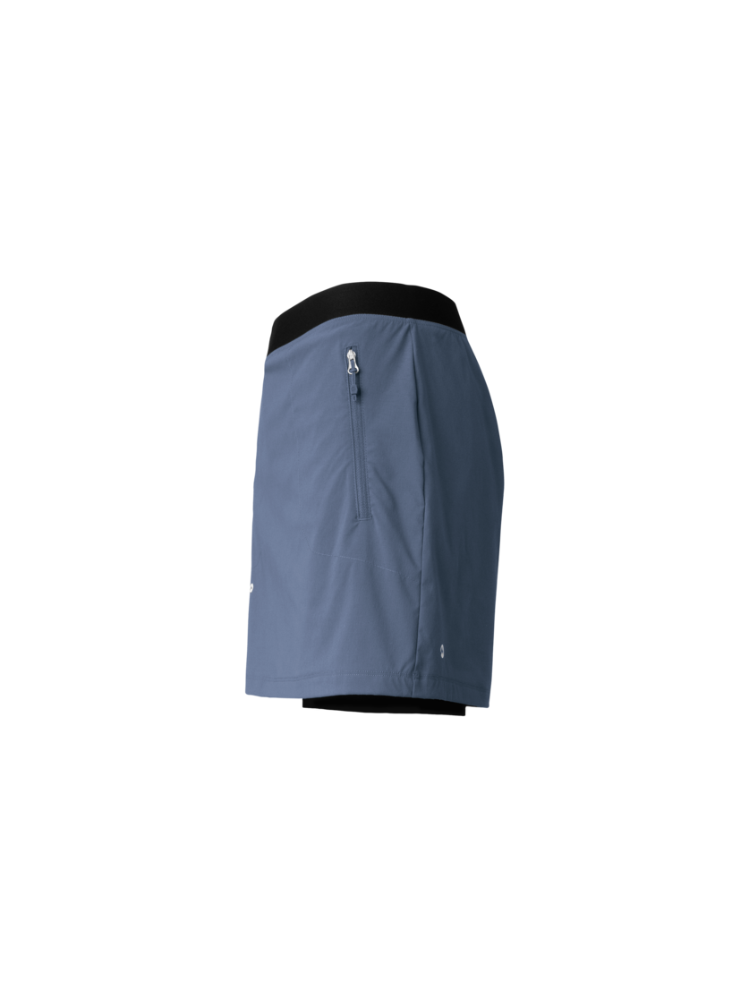 Martini Sportswear - Hillclimb Skirt W - Gonne in dark blue - vista laterale - Donna