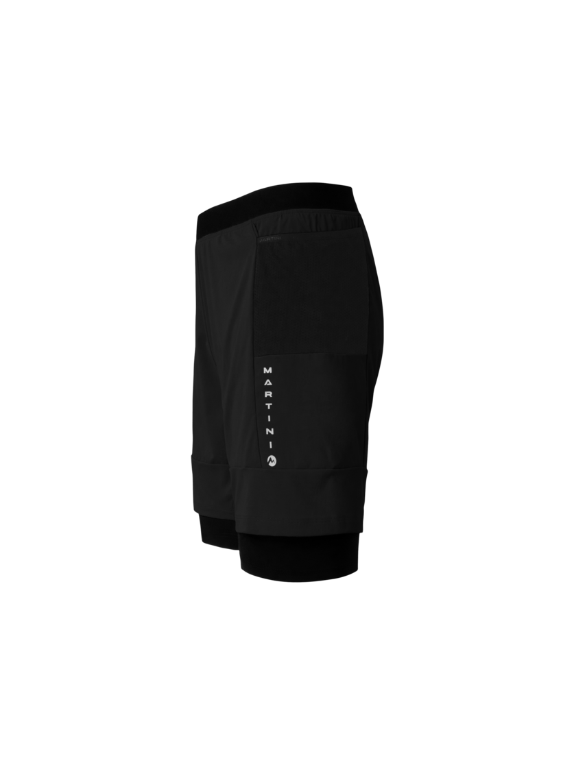 Martini Sportswear - Pacemaker 2In1 Shorts M - Kurze Hosen in black - Seitenansicht - Herren