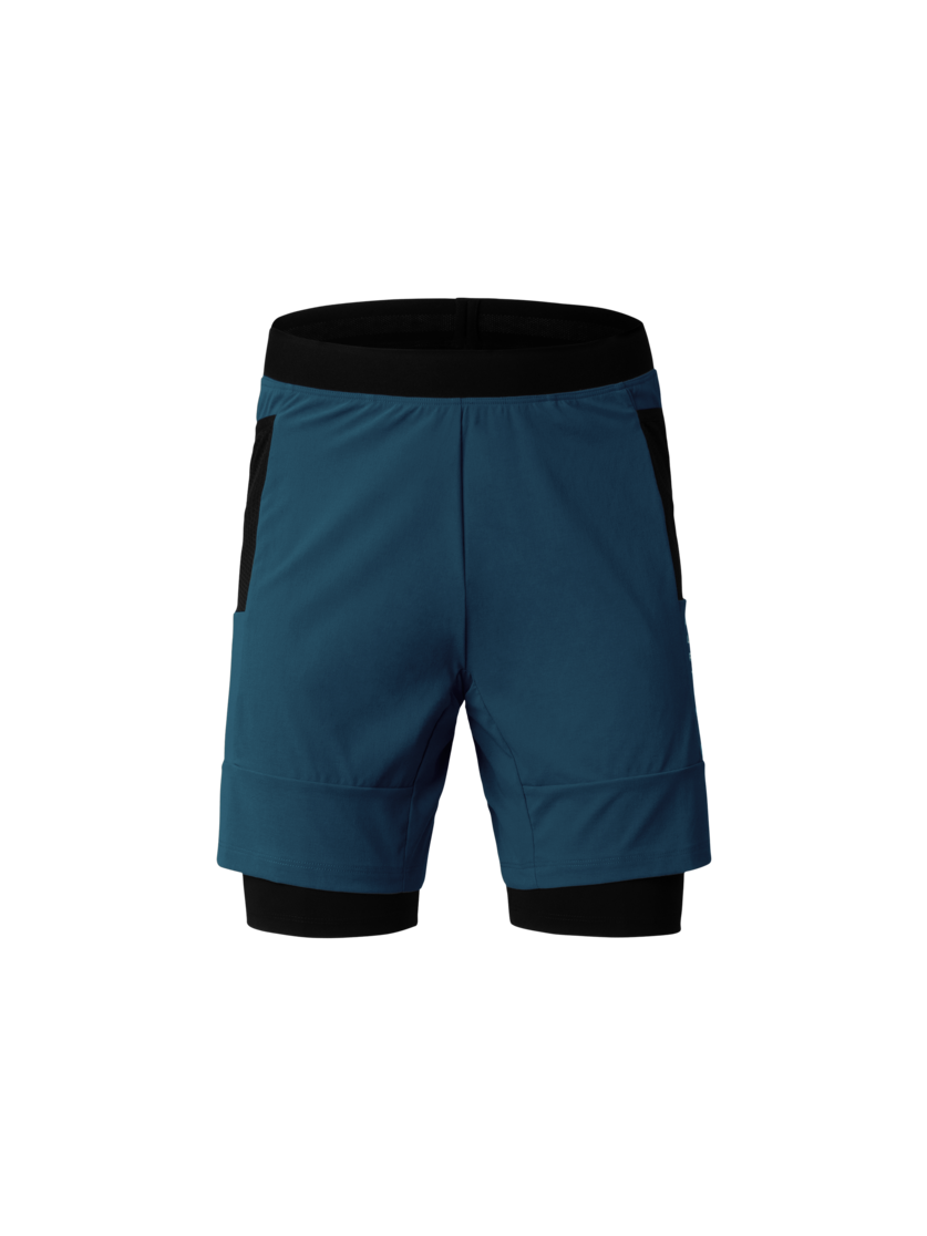 Martini Sportswear - Pacemaker 2In1 Shorts M - Kurze Hosen in poseidon-black - Vorderansicht - Herren