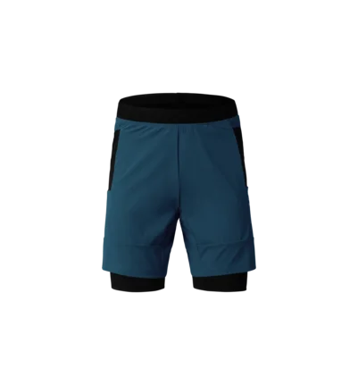 Martini Sportswear - Pacemaker 2In1 Shorts M - Kurze Hosen in poseidon-black - Vorderansicht - Herren