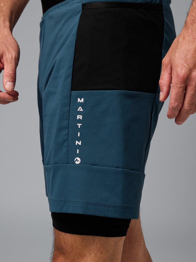 Martini Sportswear - Pacemaker 2In1 Shorts M - Kurze Hosen in black - Detail 3 - Herren