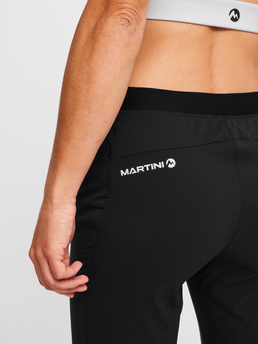 Martini Sportswear - Alpmate Summit Pants W - Lange Hosen in black-white - Detail 1 - Damen