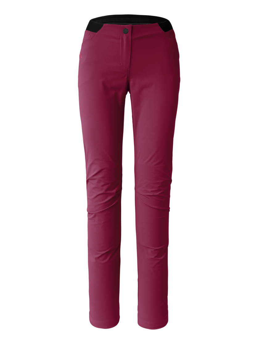 Martini Sportswear - Alpmate Summit Pants W - Pantaloni lunghi in plume-fuchsia - vista frontale - Donna