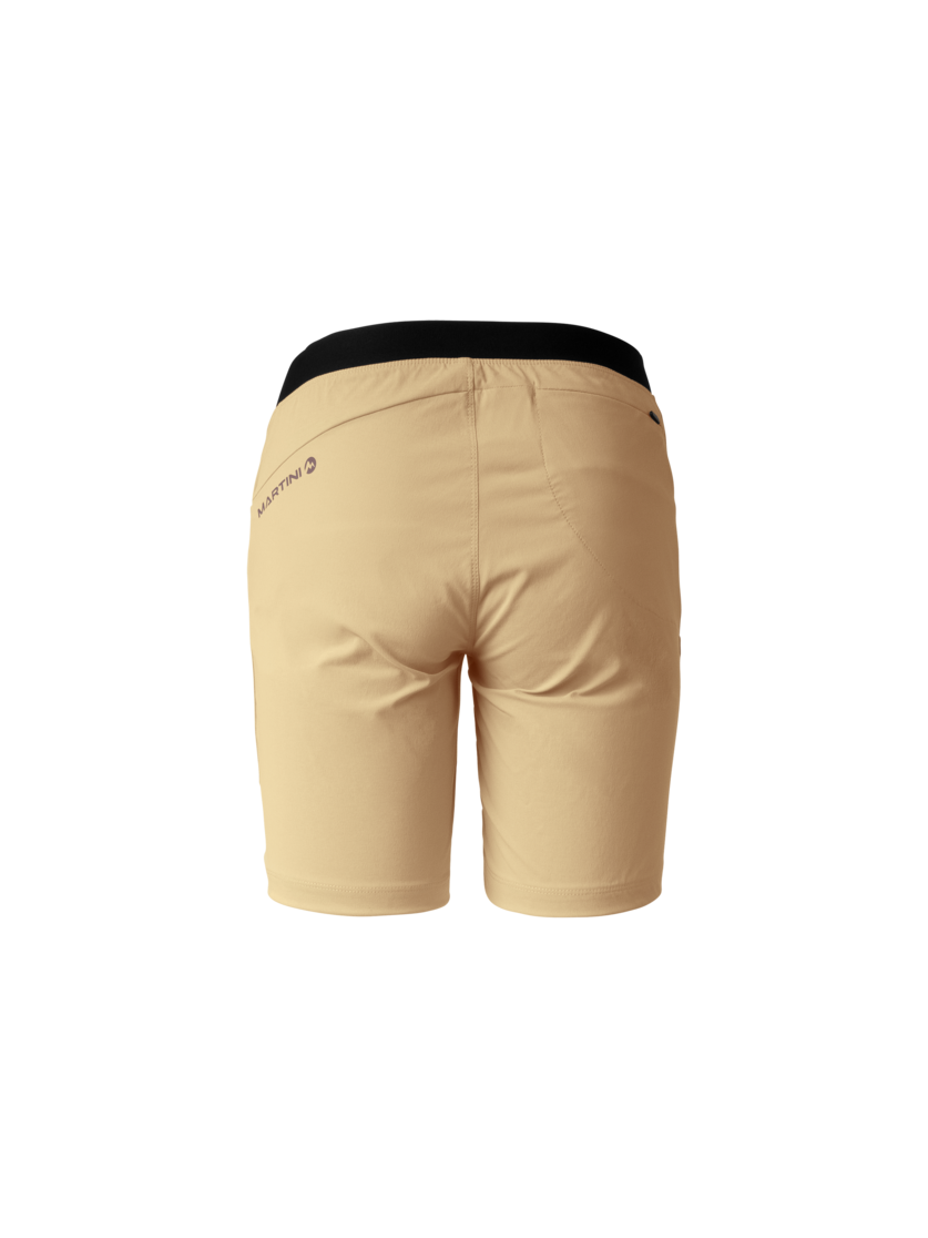 Martini Sportswear - Alpmate Summit Shorts W - Shorts in sandstone-clay - rear view - Women