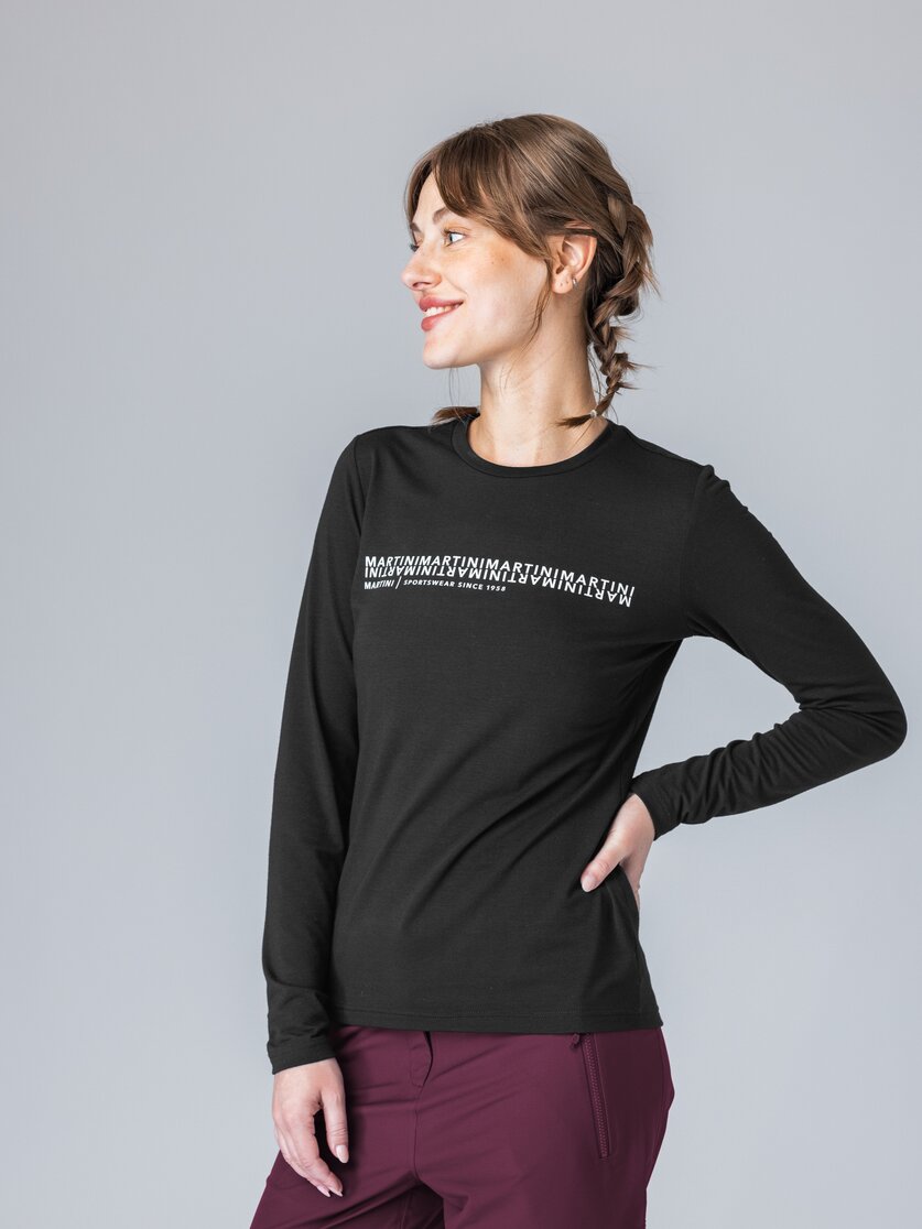 Martini Sportswear - Wildtrack Shirt W - Langarmshirts in fairy tale - Vorderansicht Model - Damen