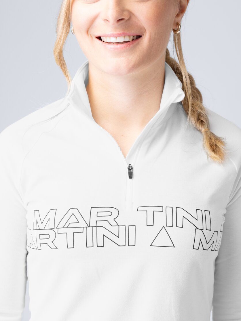 Martini Sportswear - Fullforce Halfzip Shirt W - Longsleeves in fairy tale - Detail 1 - Women